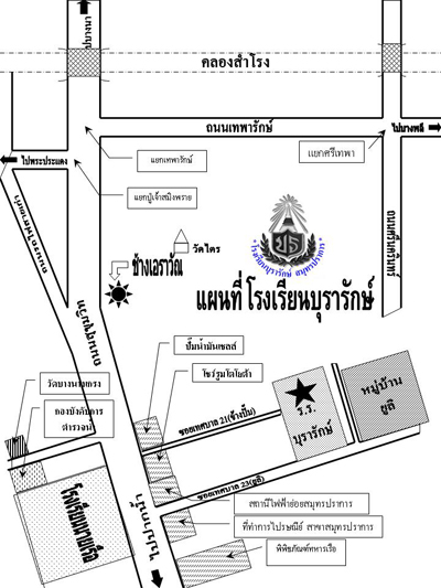 Buraruk School Map